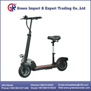 Scooter eléctrico plegable con un asiento